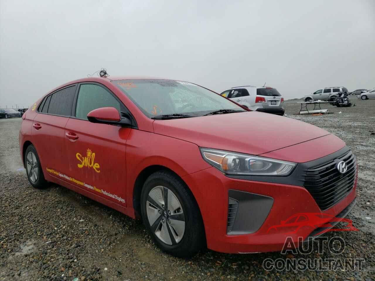 HYUNDAI IONIQ 2018 - KMHC65LC8JU101422