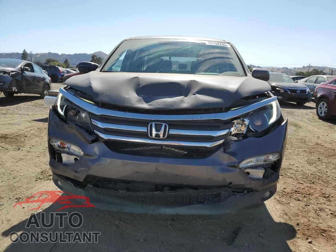 HONDA PILOT 2017 - 5FNYF5H56HB045357