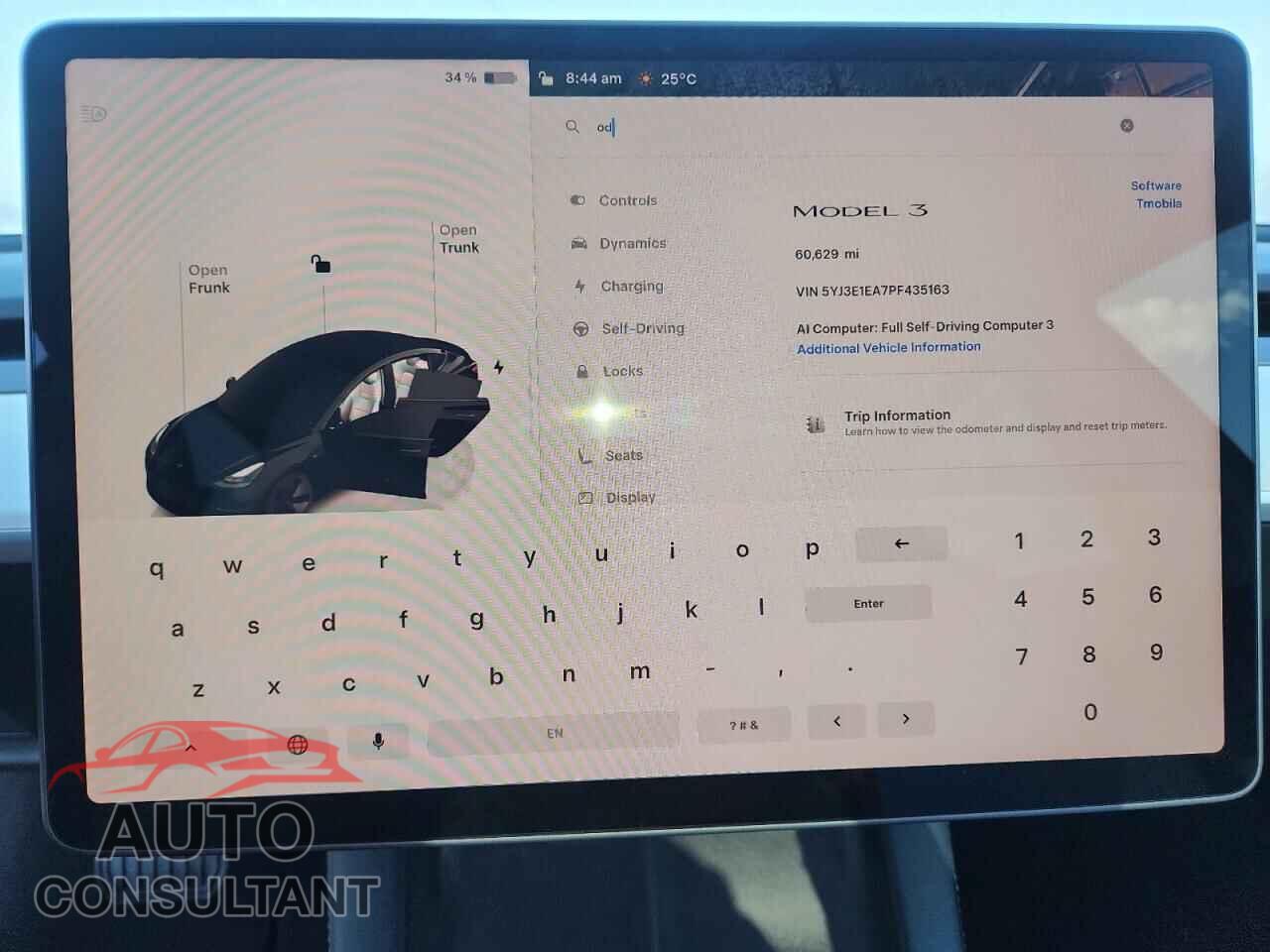 TESLA MODEL 3 2023 - 5YJ3E1EA7PF435163