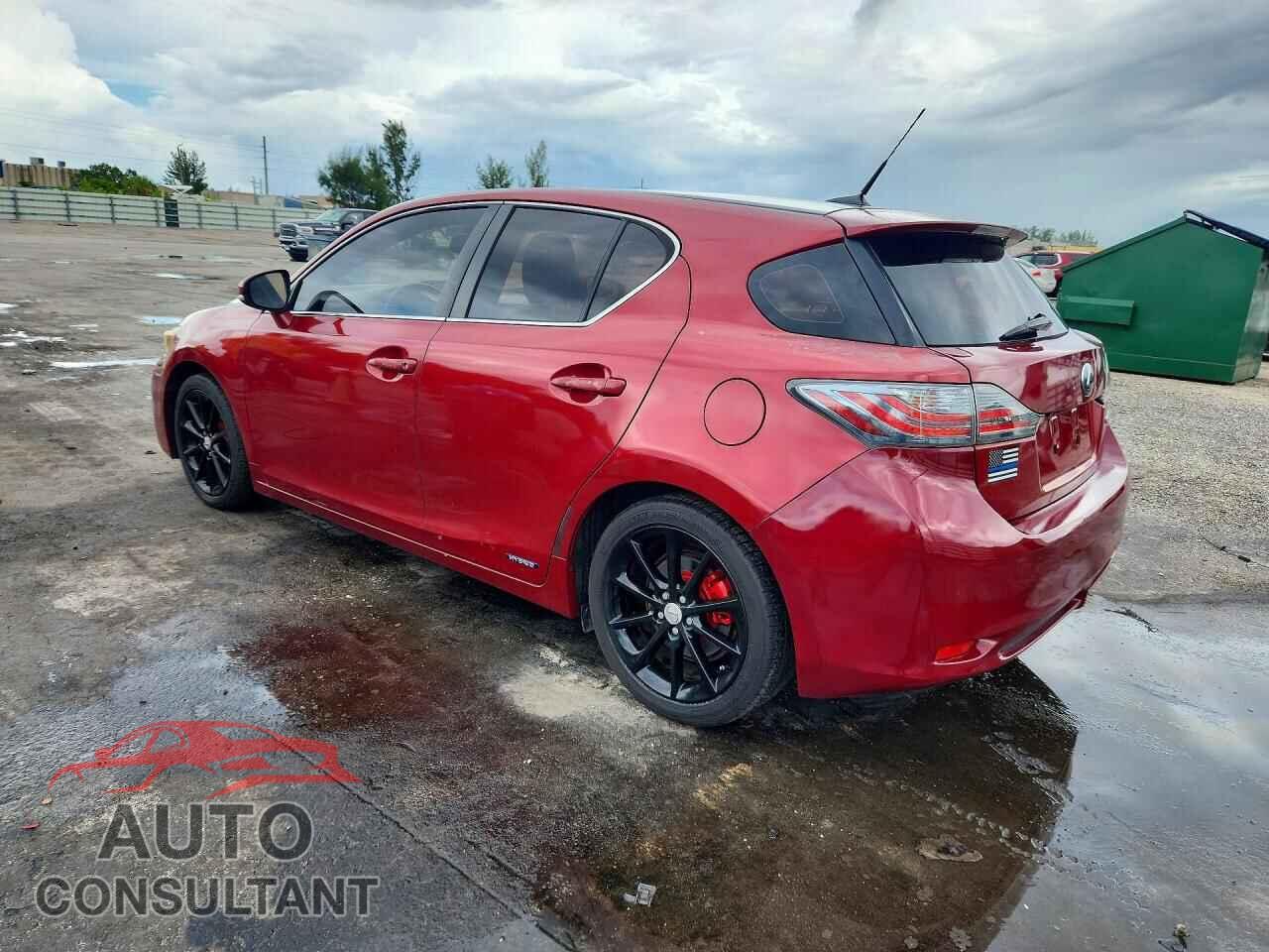LEXUS CT 200 2013 - JTHKD5BH9D2153935
