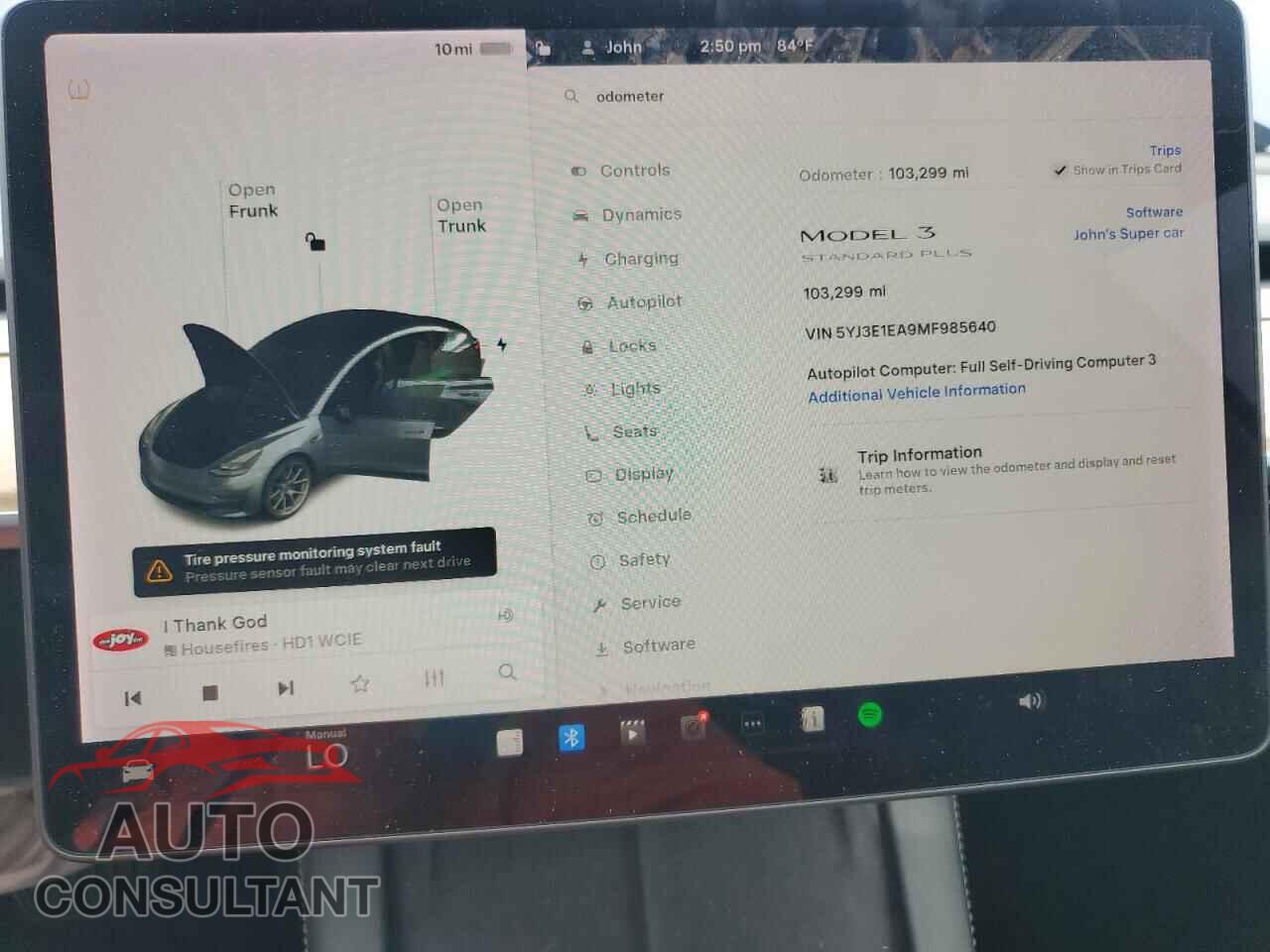 TESLA MODEL 3 2021 - 5YJ3E1EA9MF985640