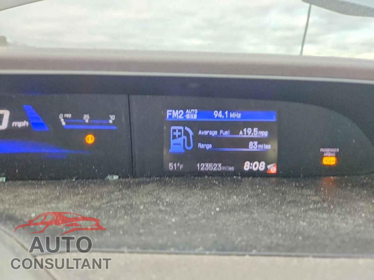 HONDA CIVIC 2012 - 2HGFB2F89CH524679