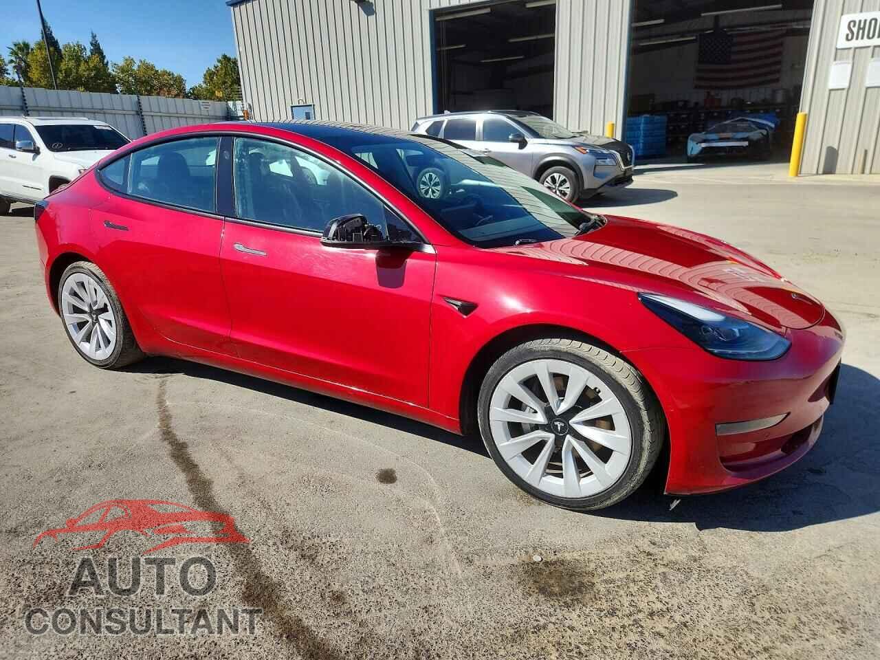 TESLA MODEL 3 2022 - 5YJ3E1EA4NF303880
