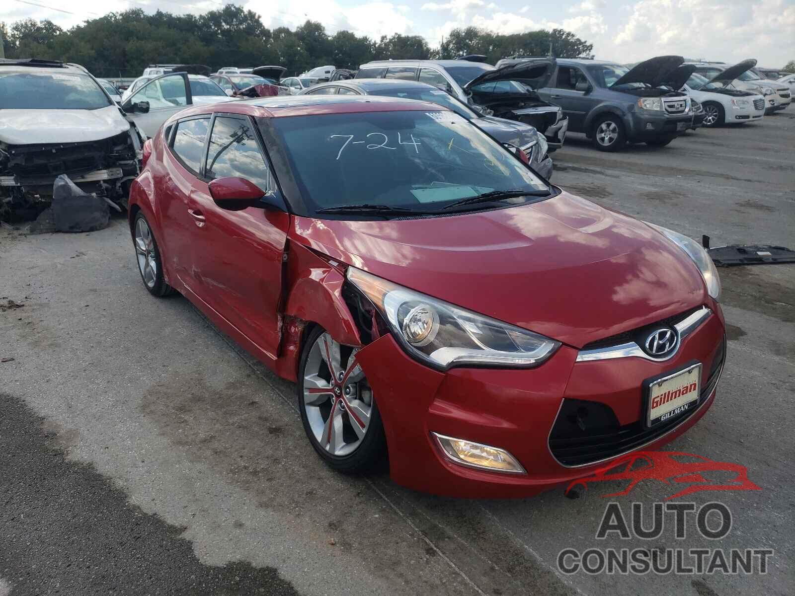 HYUNDAI VELOSTER 2016 - KMHTC6AD2GU280298