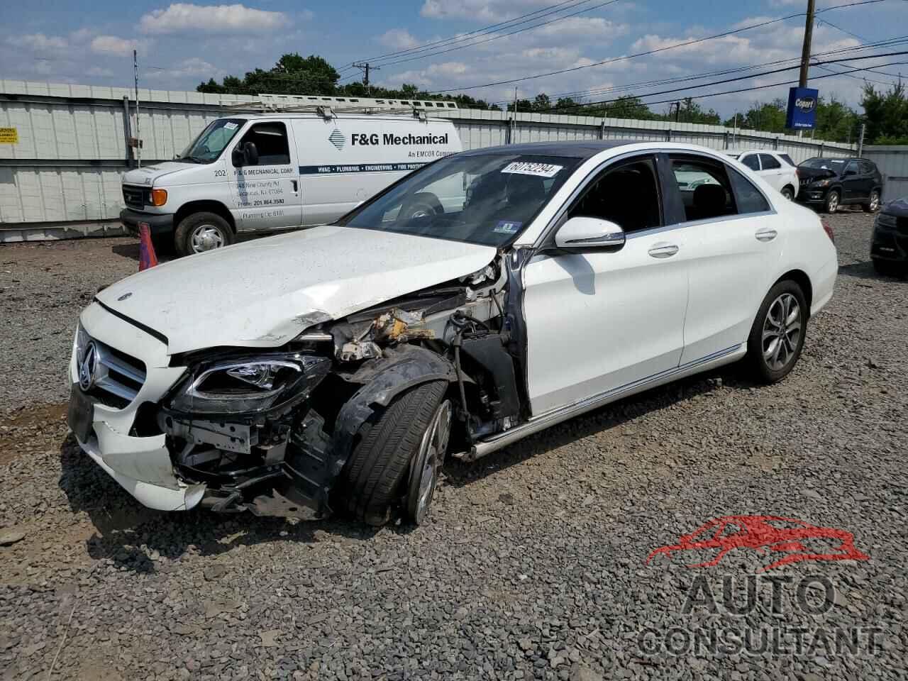 MERCEDES-BENZ C-CLASS 2018 - WDDWF4KB5JR312896