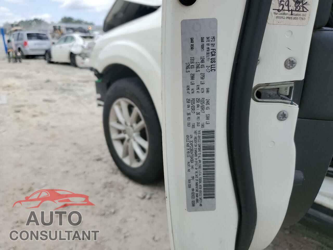 DODGE JOURNEY 2017 - 3C4PDCBB2HT594964
