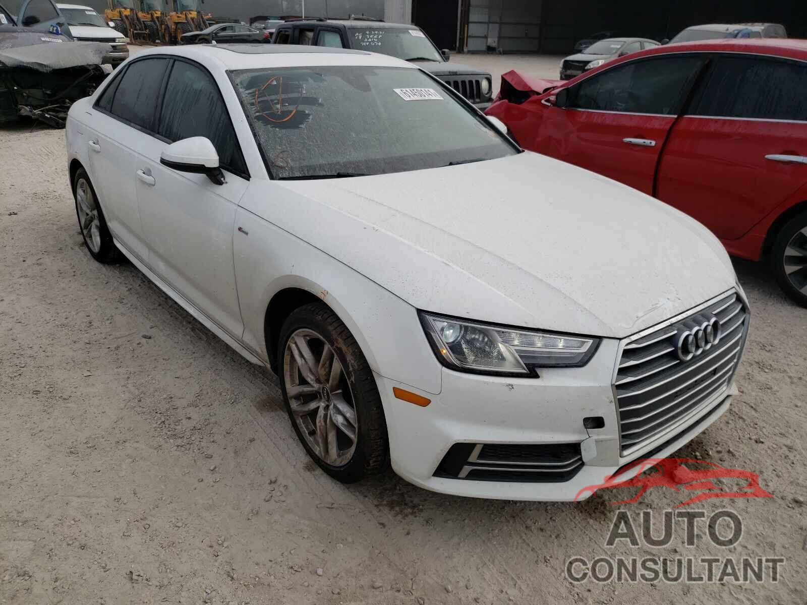 AUDI A4 2017 - WAUKMAF44HN055026