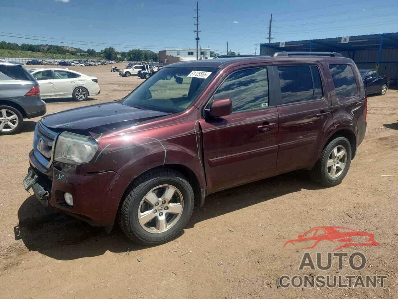 HONDA PILOT 2010 - 5FNYF4H50AB022690