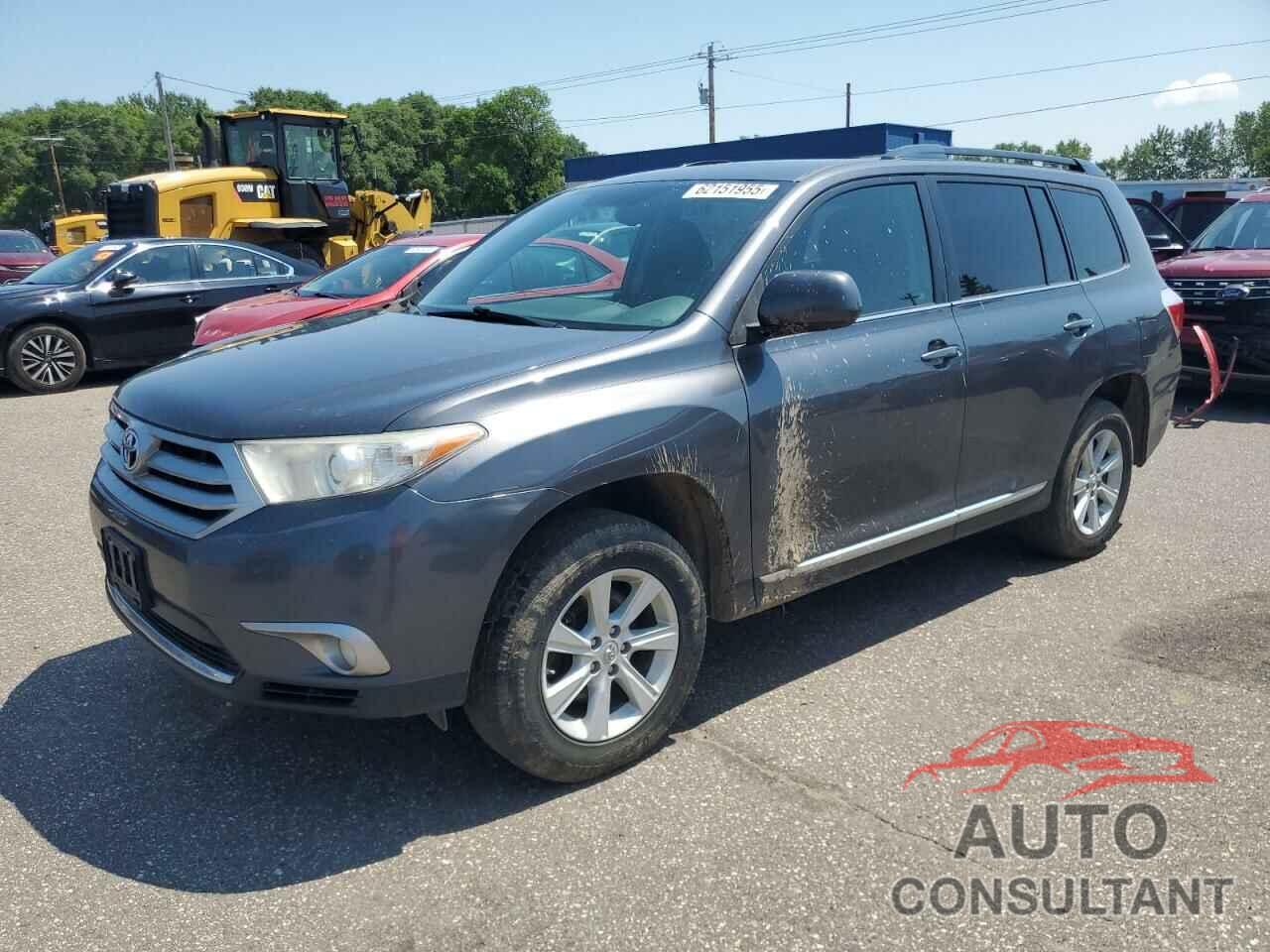 TOYOTA HIGHLANDER 2013 - 5TDBK3EHXDS233387