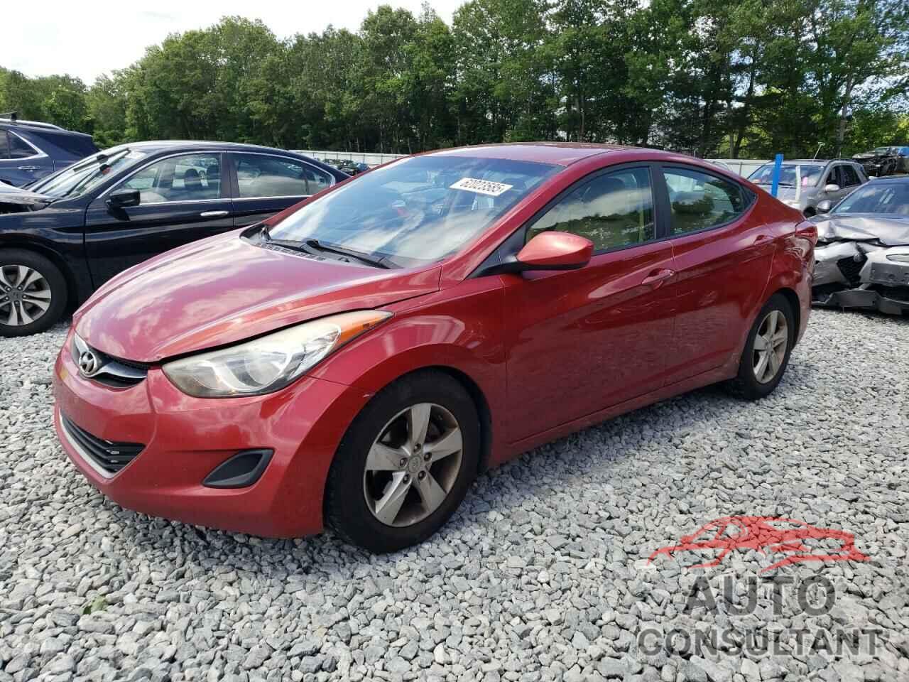 HYUNDAI ELANTRA 2011 - KMHDH4AE0BU136891