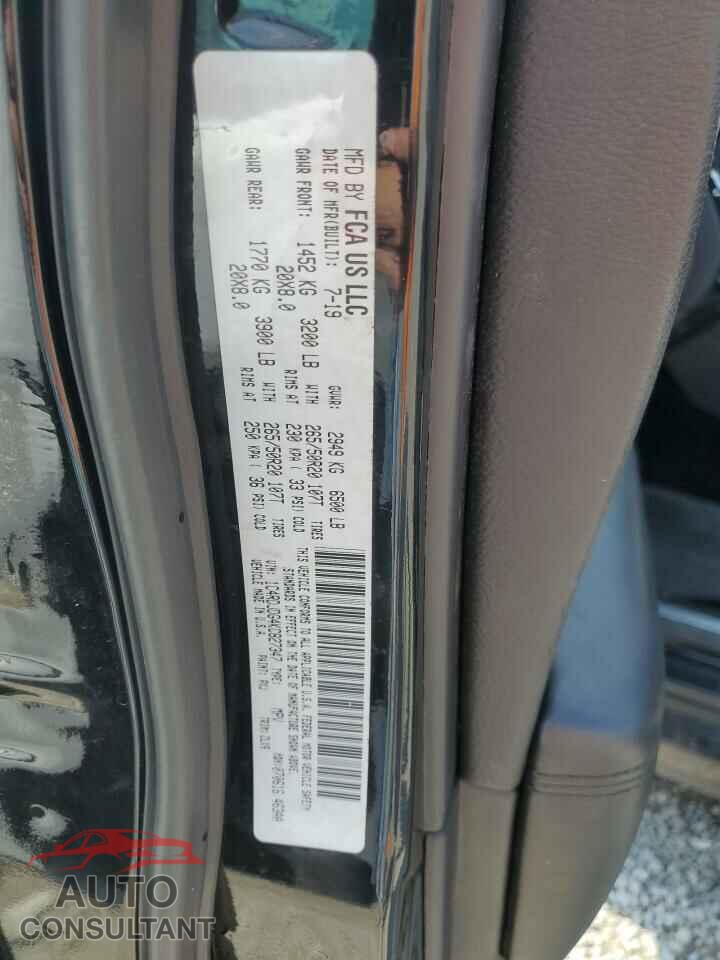 DODGE DURANGO 2019 - 1C4RDJDG4KC827347