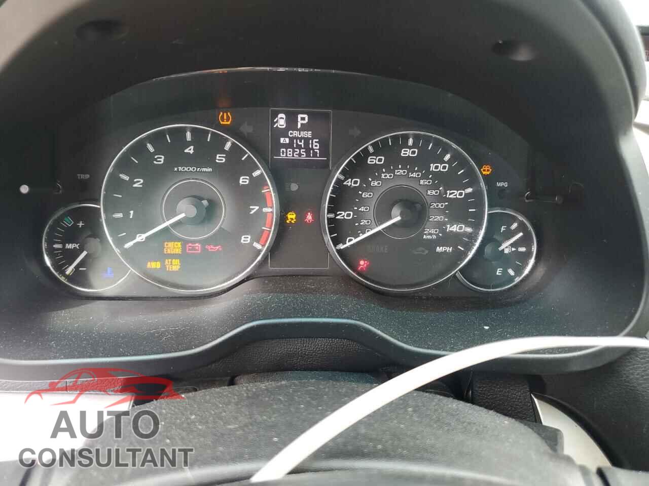 SUBARU OUTBACK 2012 - 4S4BRCCC1C3215245