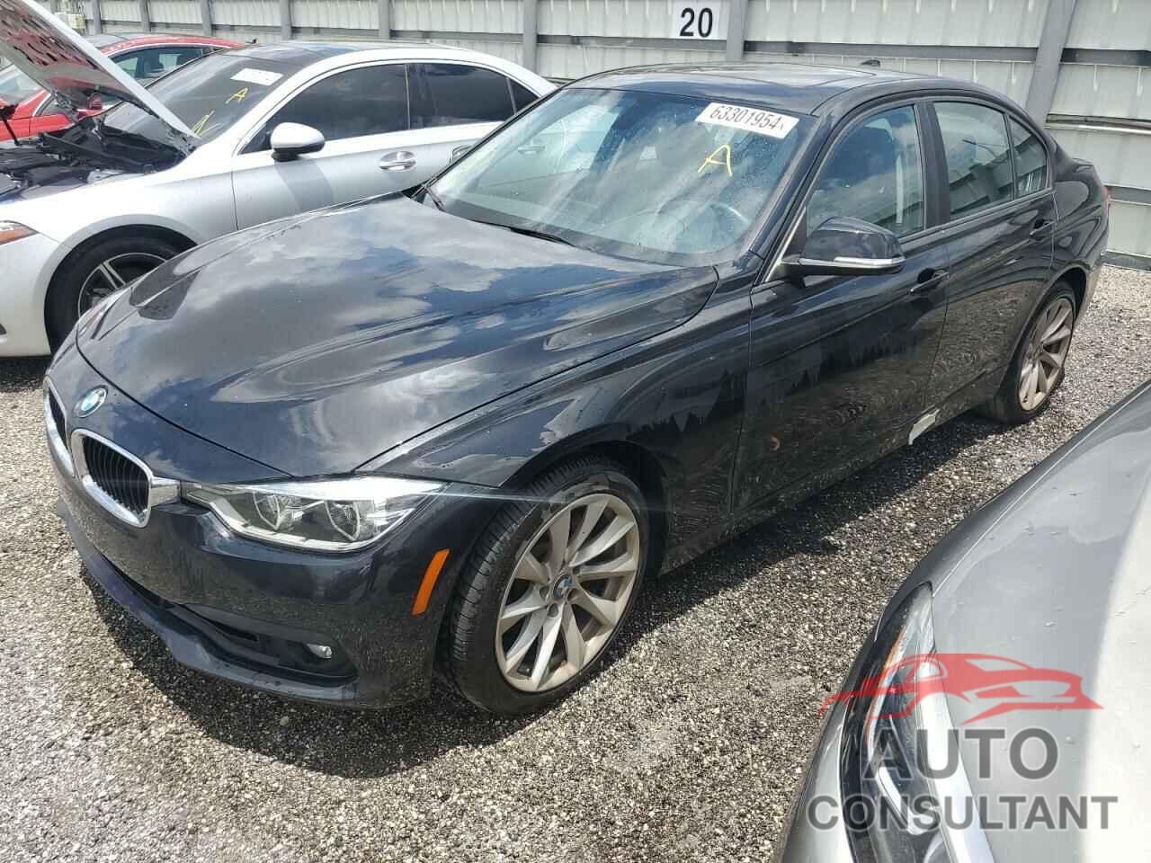 BMW 3 SERIES 2018 - WBA8A3C53JA488443