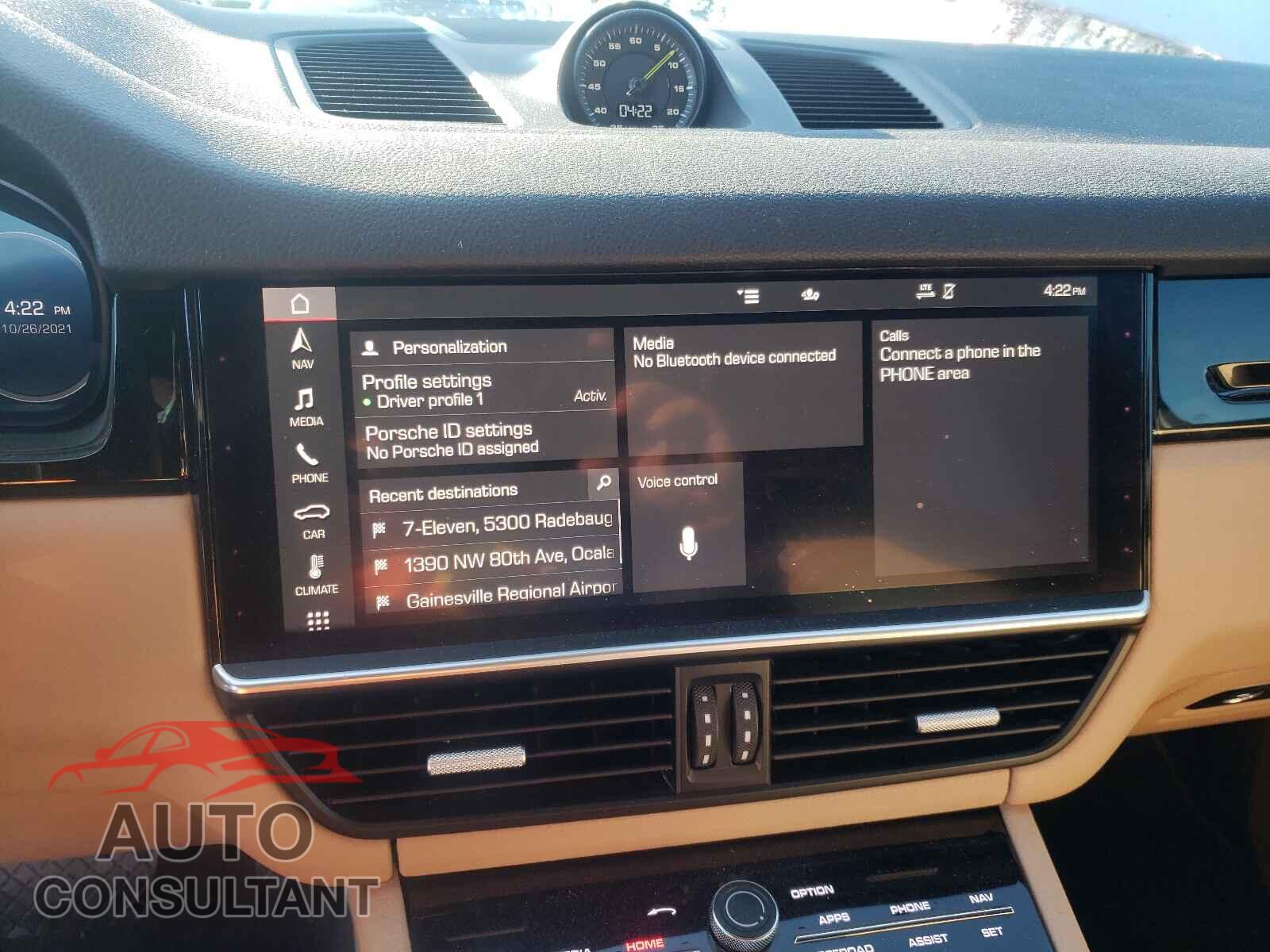 PORSCHE CAYENNE 2020 - WP1AE2AY3LDA22608