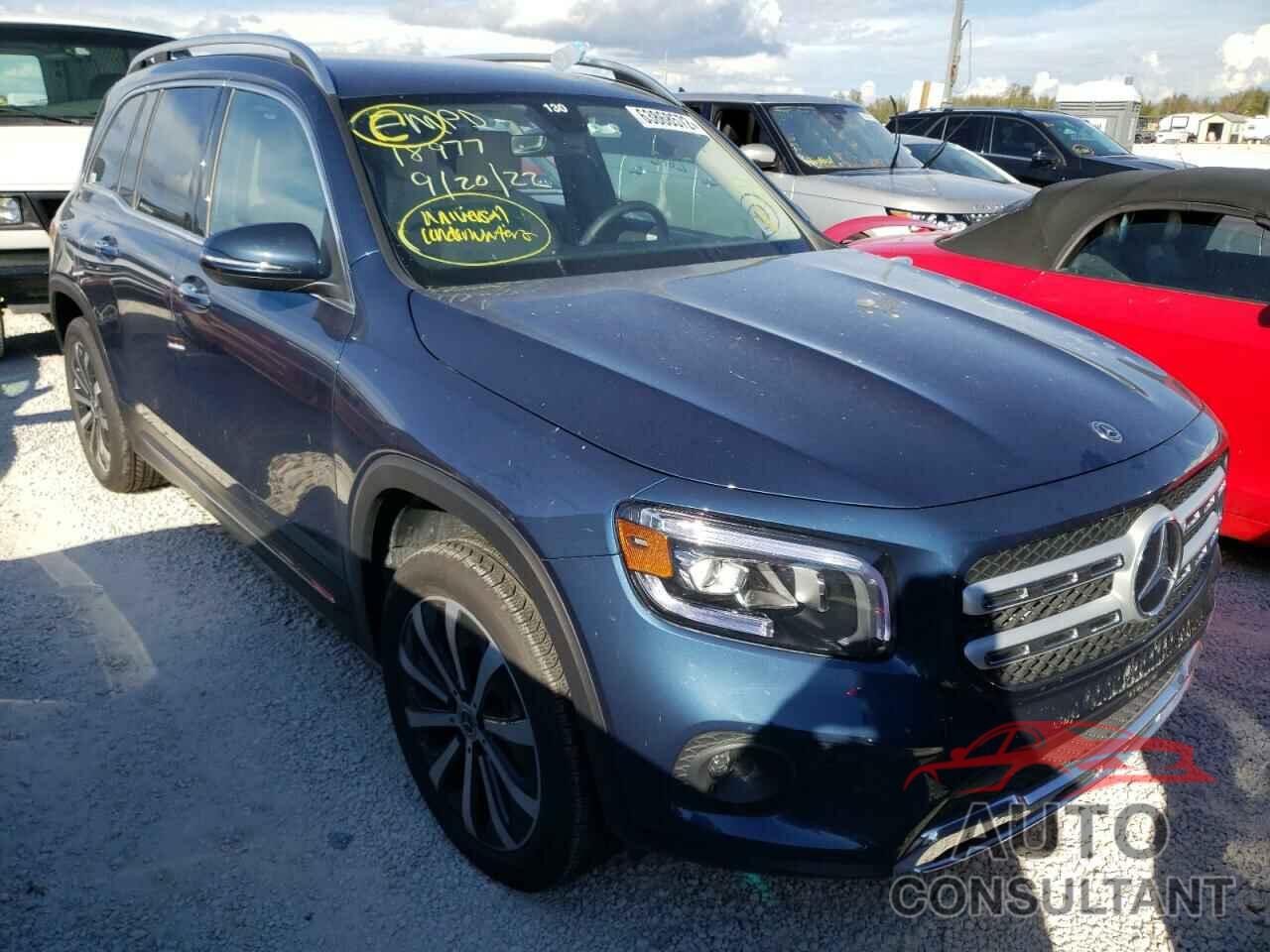 MERCEDES-BENZ GLB-CLASS 2022 - W1N4M4GBXNW248399