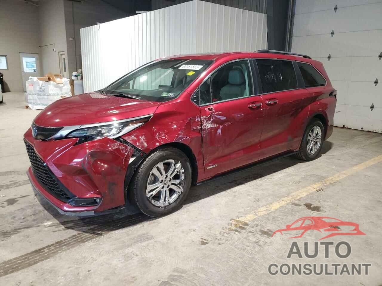 TOYOTA SIENNA 2021 - 5TDDSKFC4MS004368