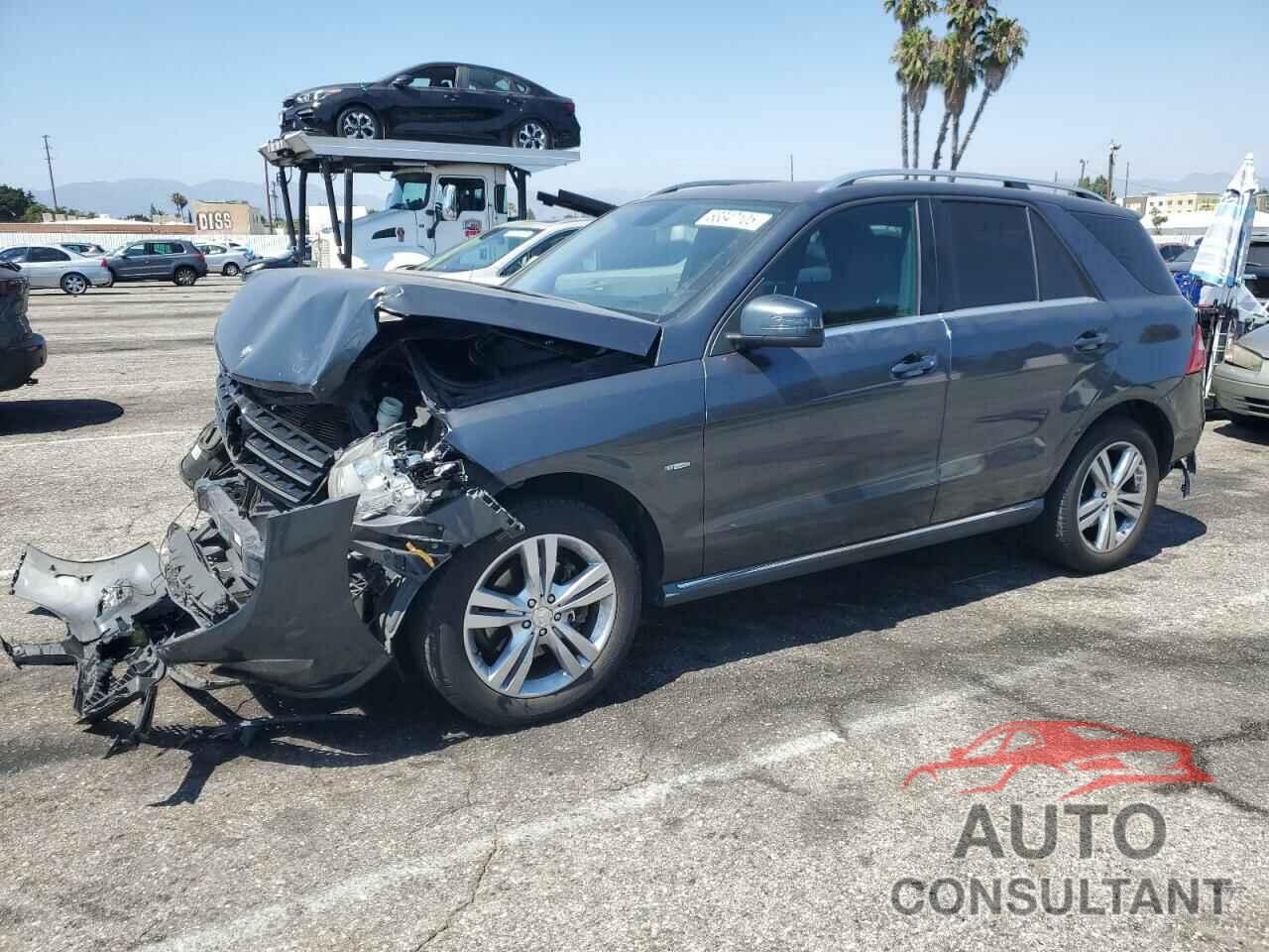 MERCEDES-BENZ M-CLASS 2012 - 4JGDA5HB3CA021162