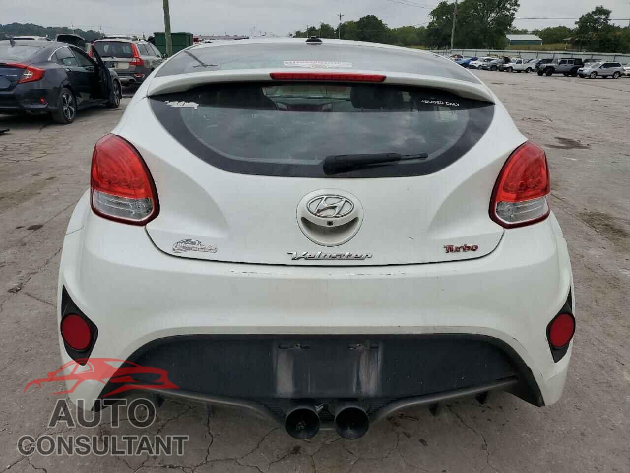 HYUNDAI VELOSTER 2016 - KMHTC6AE2GU289351