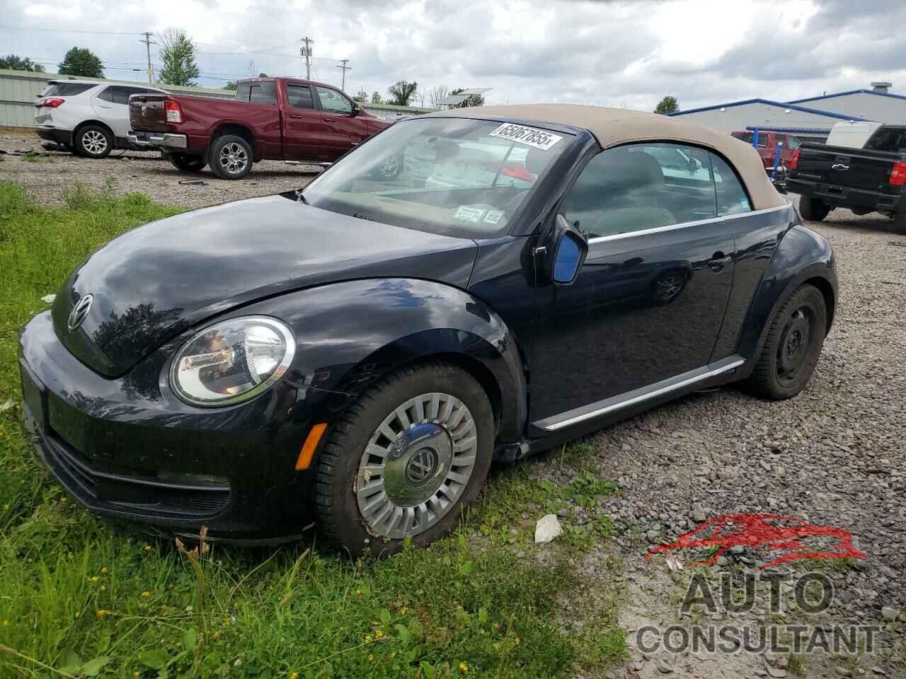 VOLKSWAGEN BEETLE 2013 - 3VW5P7AT4DM820973