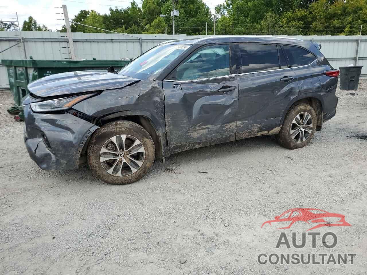 TOYOTA HIGHLANDER 2021 - 5TDHZRBH7MS117187