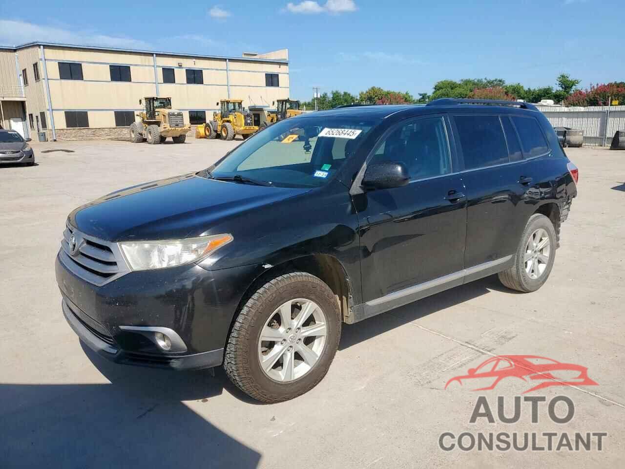TOYOTA HIGHLANDER 2013 - 5TDZK3EH6DS092543