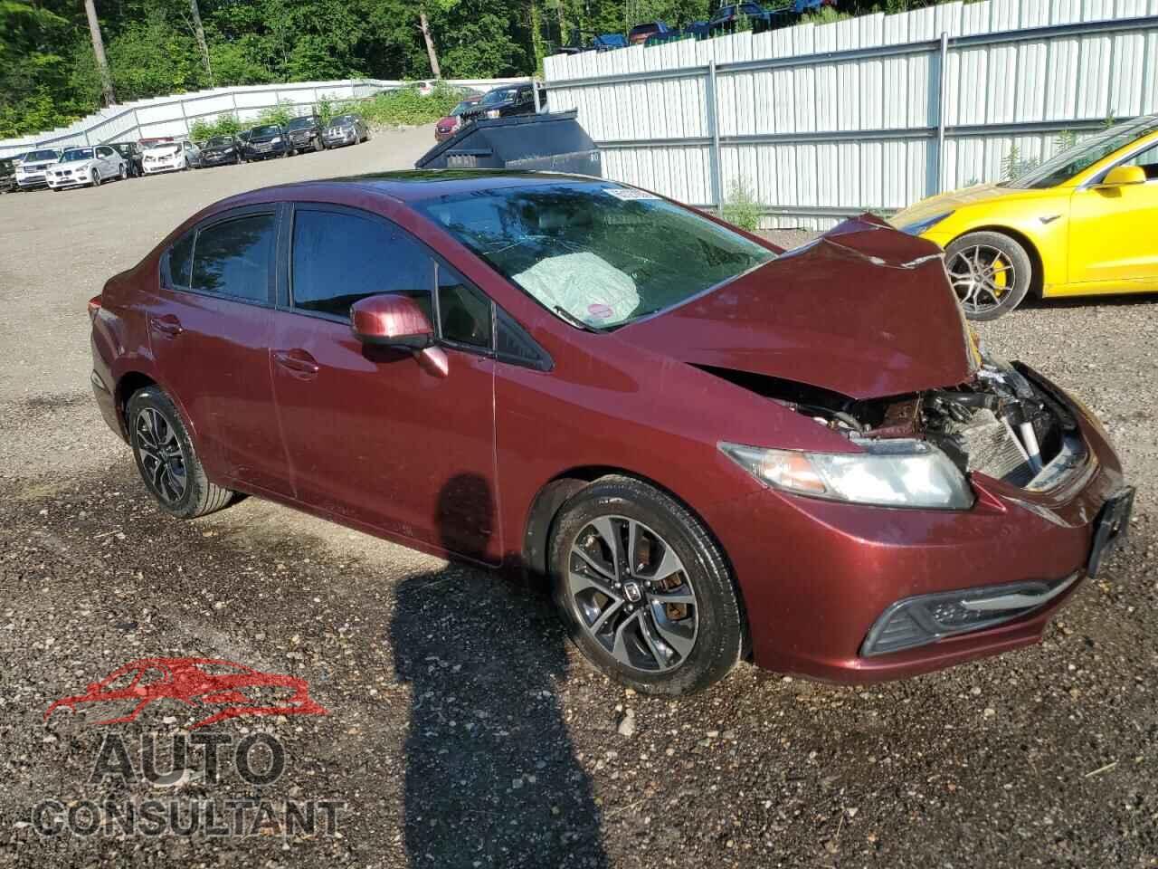 HONDA CIVIC 2013 - 2HGFB2F80DH551237
