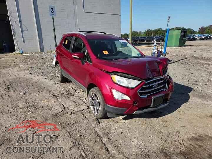 FORD ECOSPORT 2019 - MAJ6S3KL6KC304776