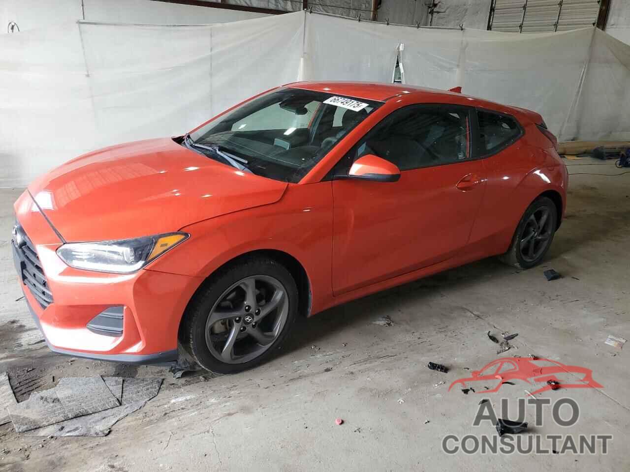 HYUNDAI VELOSTER 2019 - KMHTG6AF7KU016699