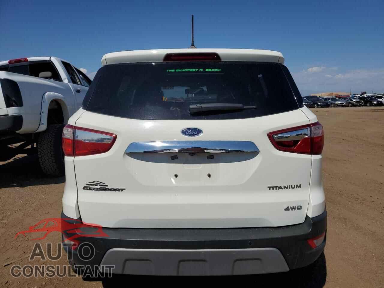 FORD ECOSPORT 2021 - MAJ6S3KL5MC402796