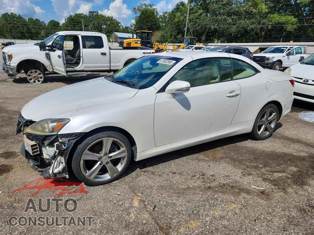 LEXUS IS 2012 - JTHFF2C26C2524147