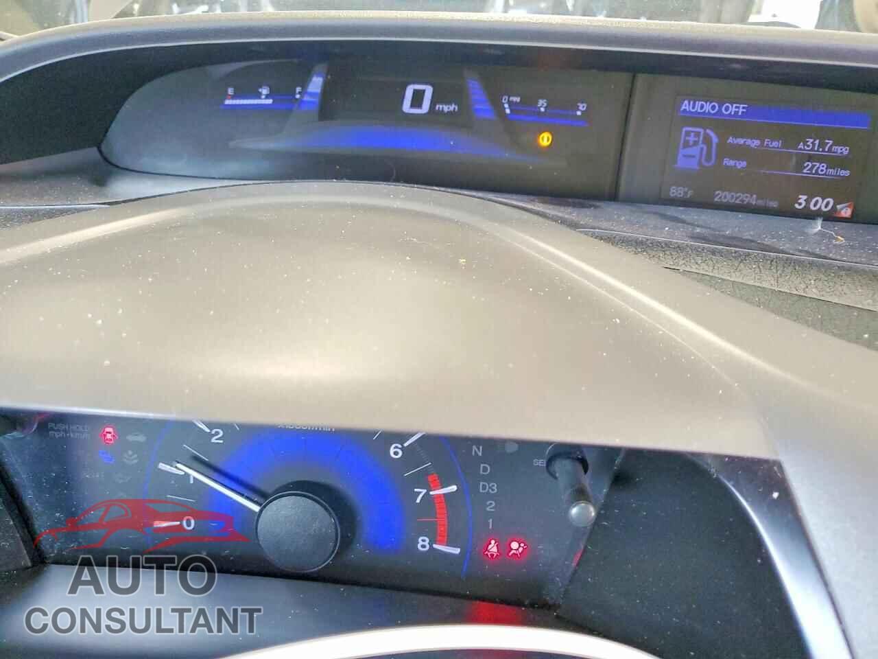 HONDA CIVIC 2012 - 19XFB2F93CE303078