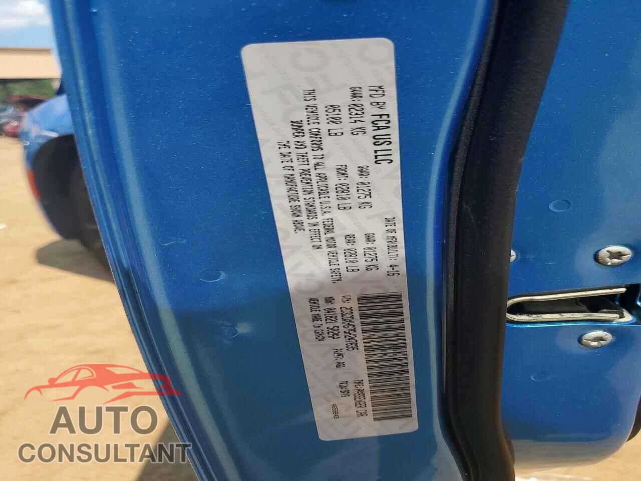 DODGE CHARGER 2016 - 2C3CDXHG7GH247635