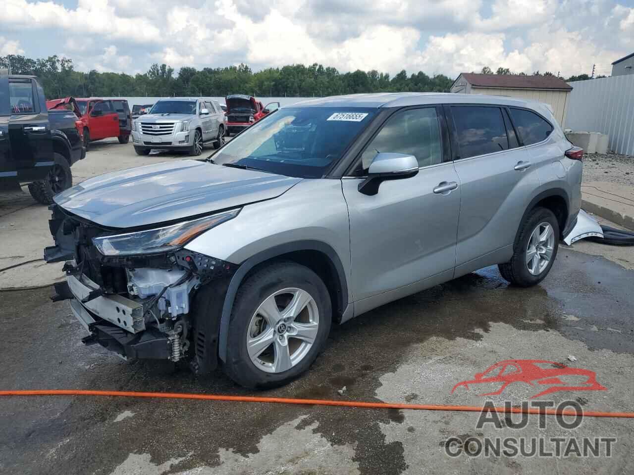 TOYOTA HIGHLANDER 2021 - 5TDZZRAH0MS054942