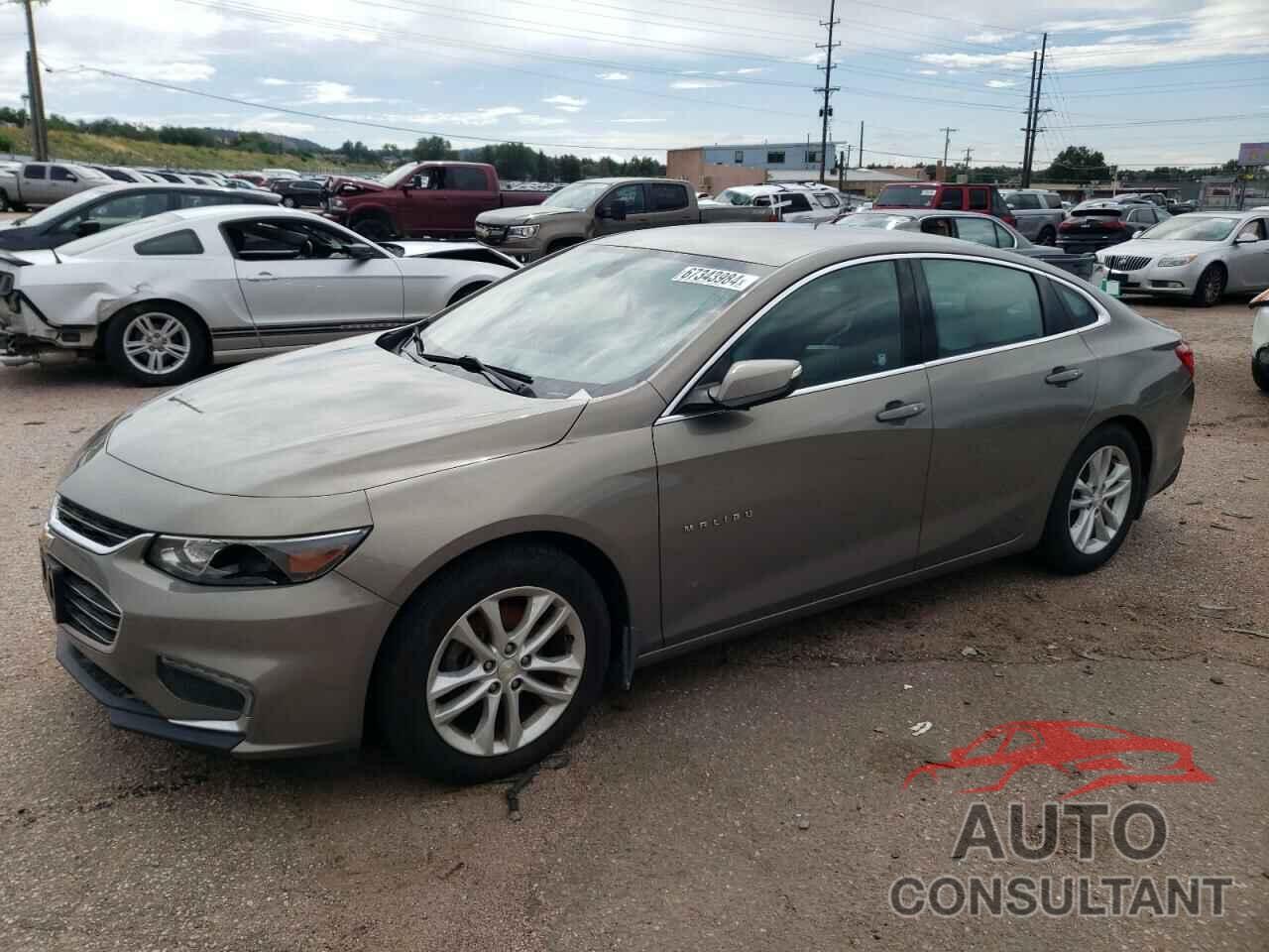 CHEVROLET MALIBU 2017 - 1G1ZE5ST3HF168388