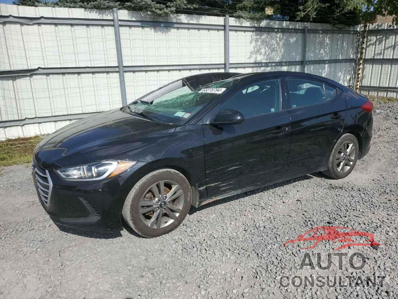 HYUNDAI ELANTRA 2018 - KMHD84LF0JU720034