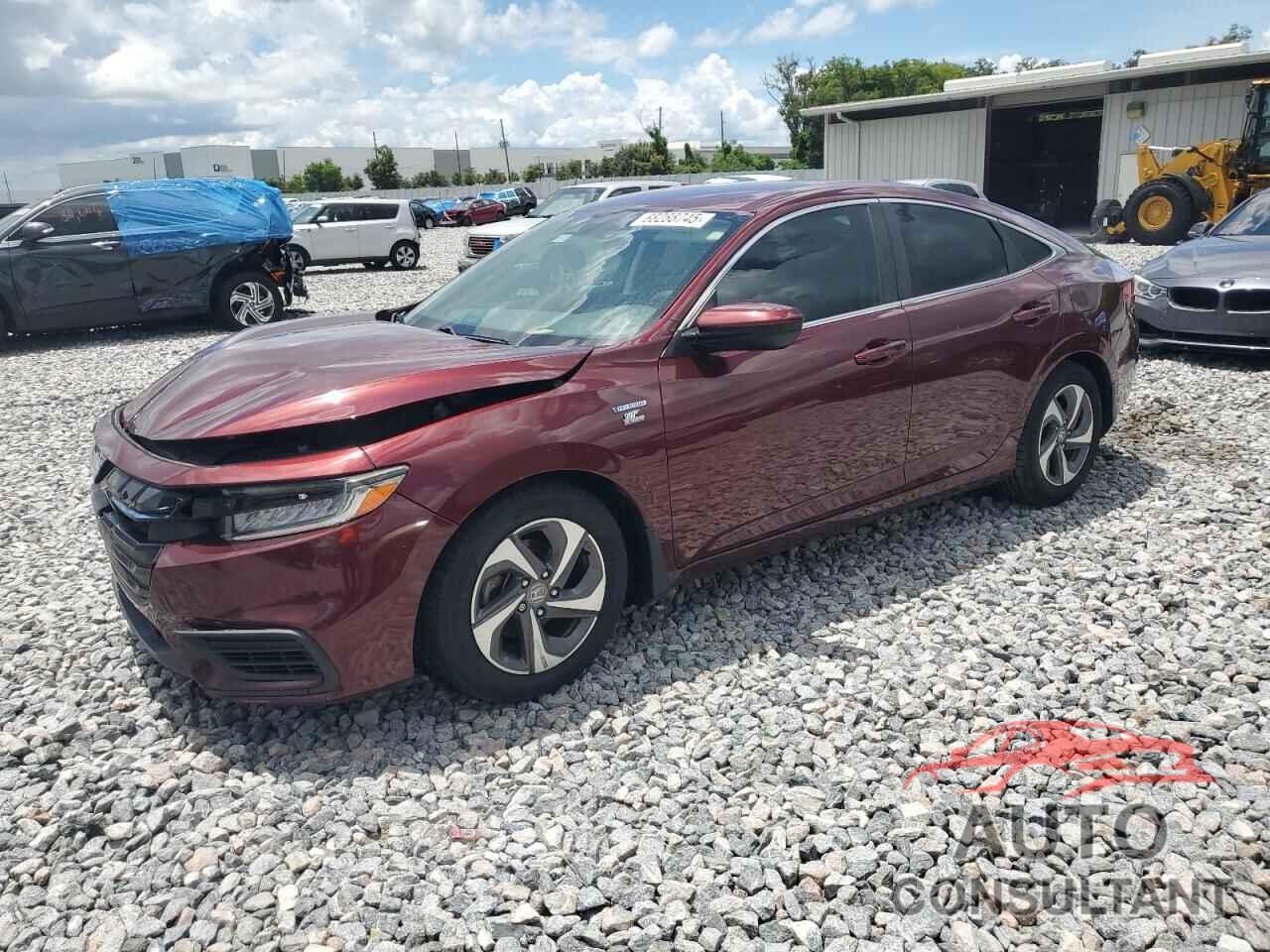 HONDA INSIGHT 2019 - 19XZE4F56KE001246