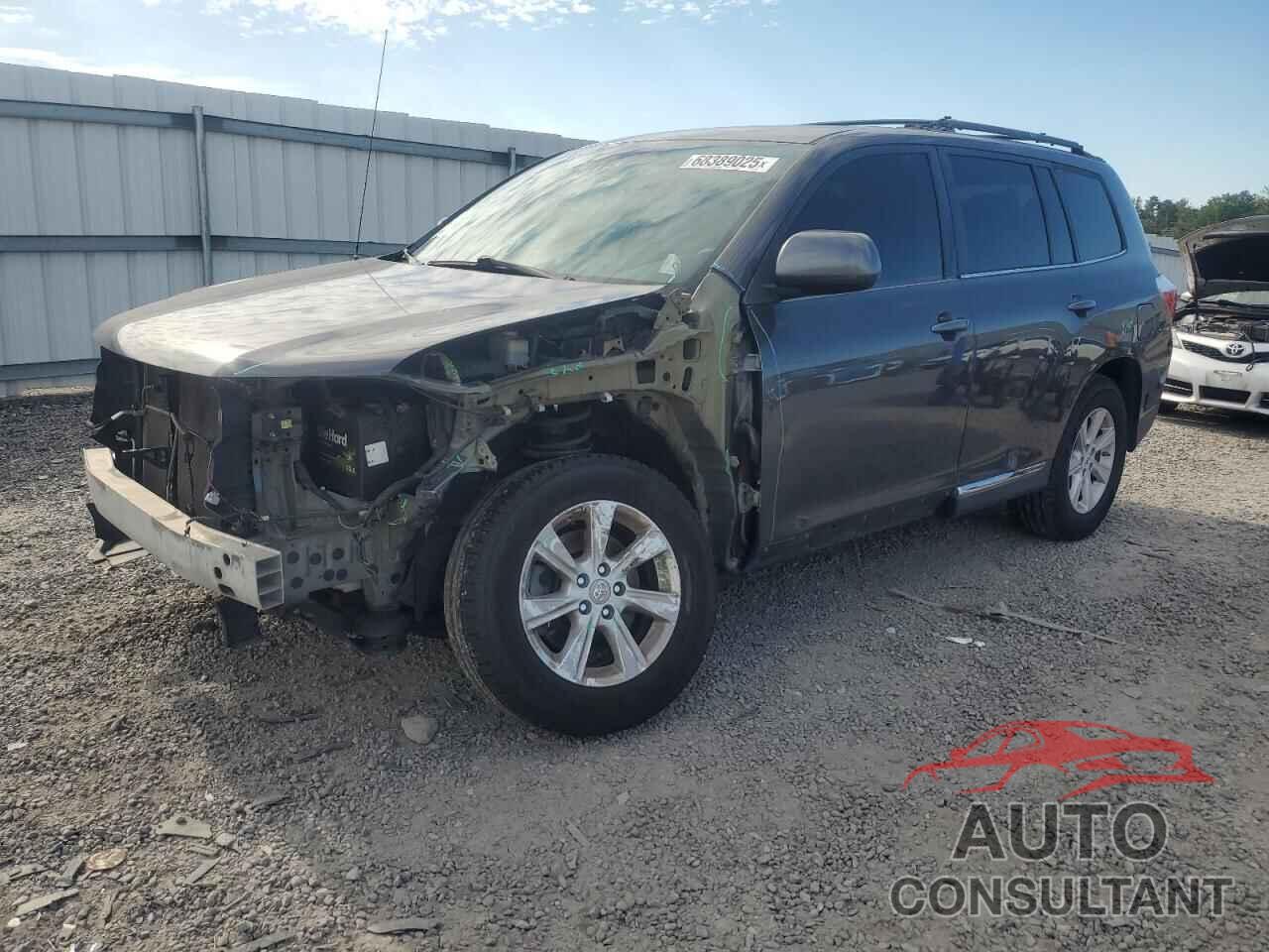 TOYOTA HIGHLANDER 2012 - 5TDZA3EHXCS030659