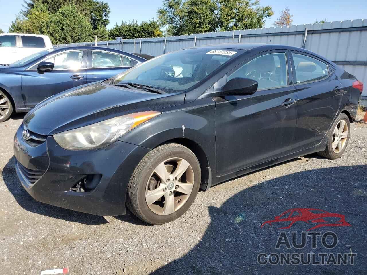 HYUNDAI ELANTRA 2013 - KMHDH4AE5DU787100