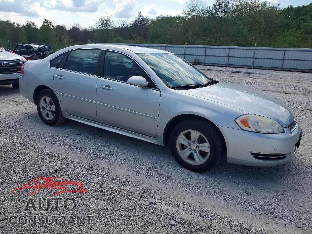 CHEVROLET IMPALA 2012 - 2G1WF5E3XC1275255