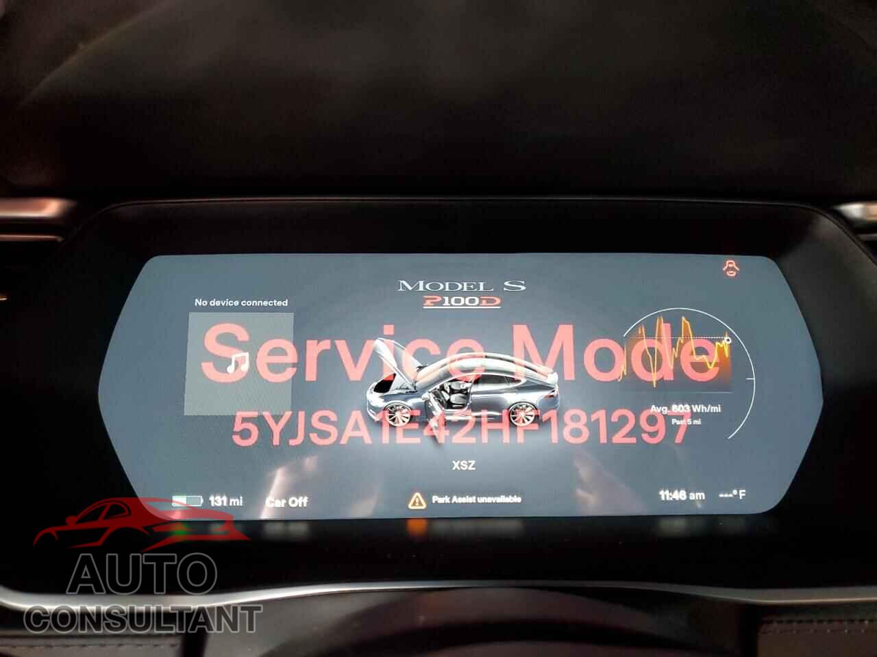 TESLA MODEL S 2017 - 5YJSA1E42HF181297