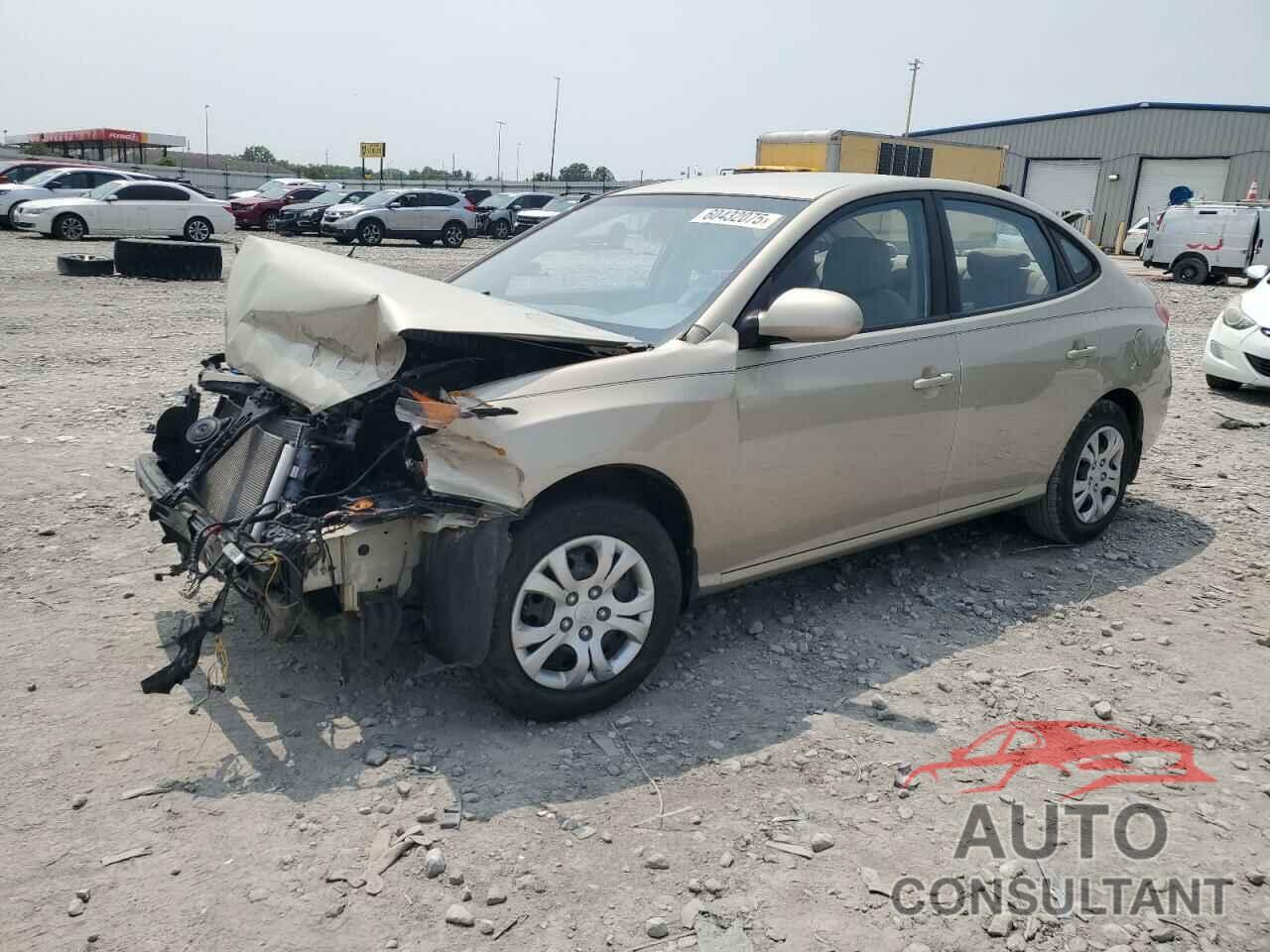 HYUNDAI ELANTRA 2010 - KMHDU4ADXAU871444