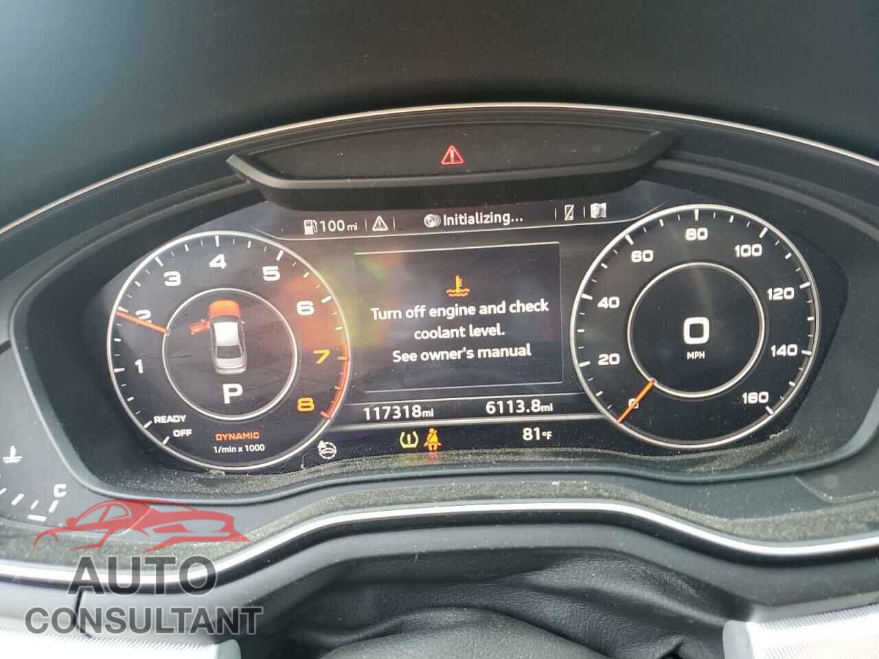 AUDI A4 2017 - WAUDNAF40HN050153