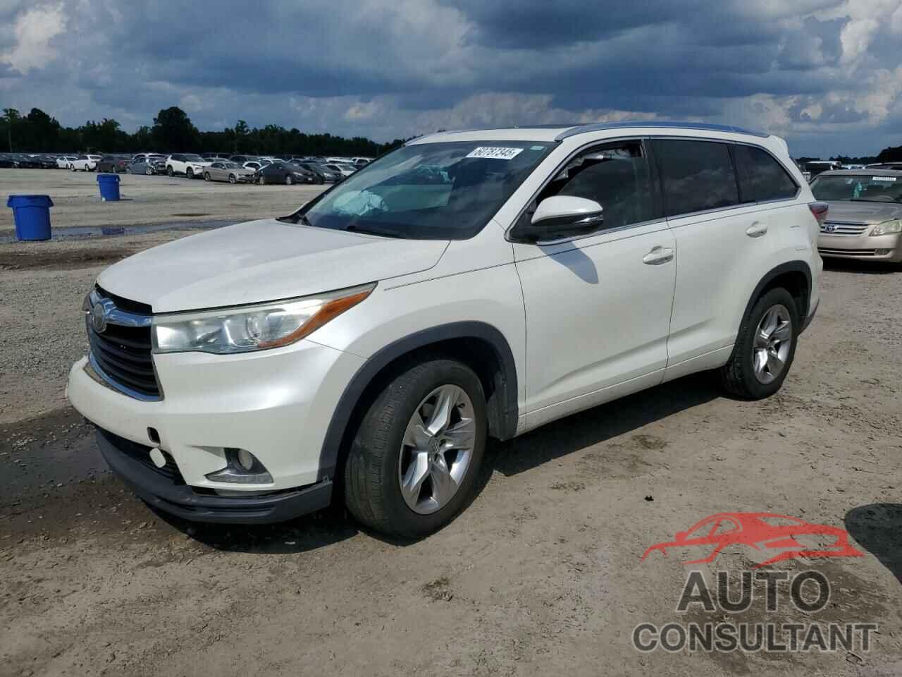 TOYOTA HIGHLANDER 2015 - 5TDYKRFH7FS041455