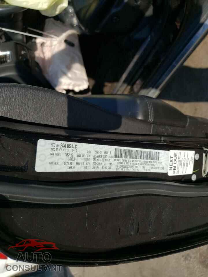 DODGE DURANGO 2016 - 1C4RDJDG3GC340857