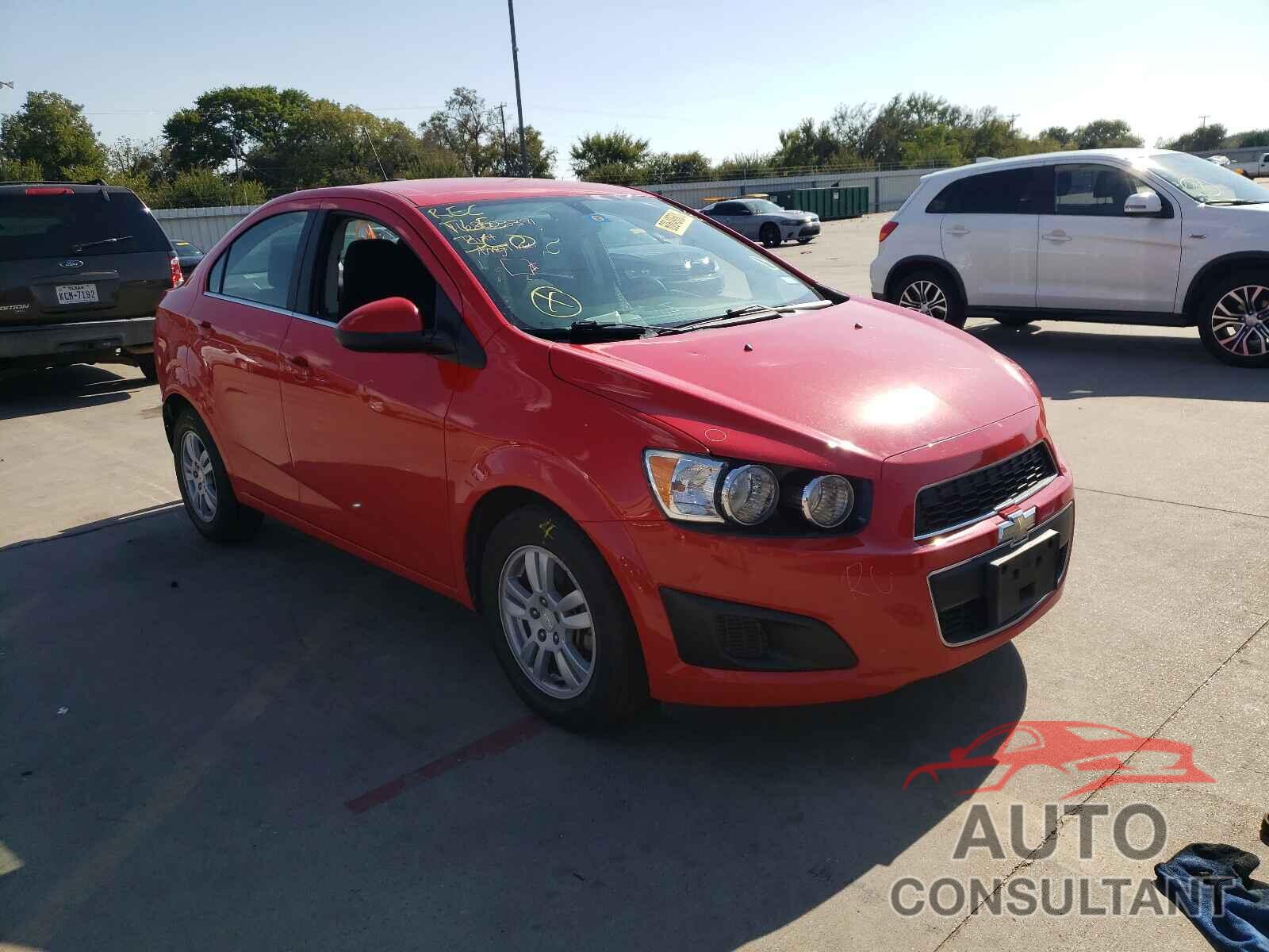 CHEVROLET SONIC 2016 - 1G1JC5SHXG4122887