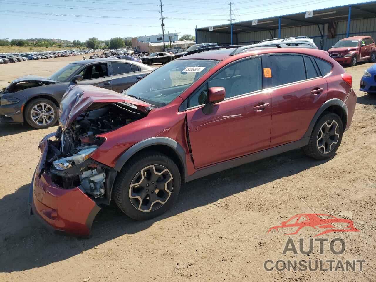 SUBARU XV 2014 - JF2GPAVC0E8316107