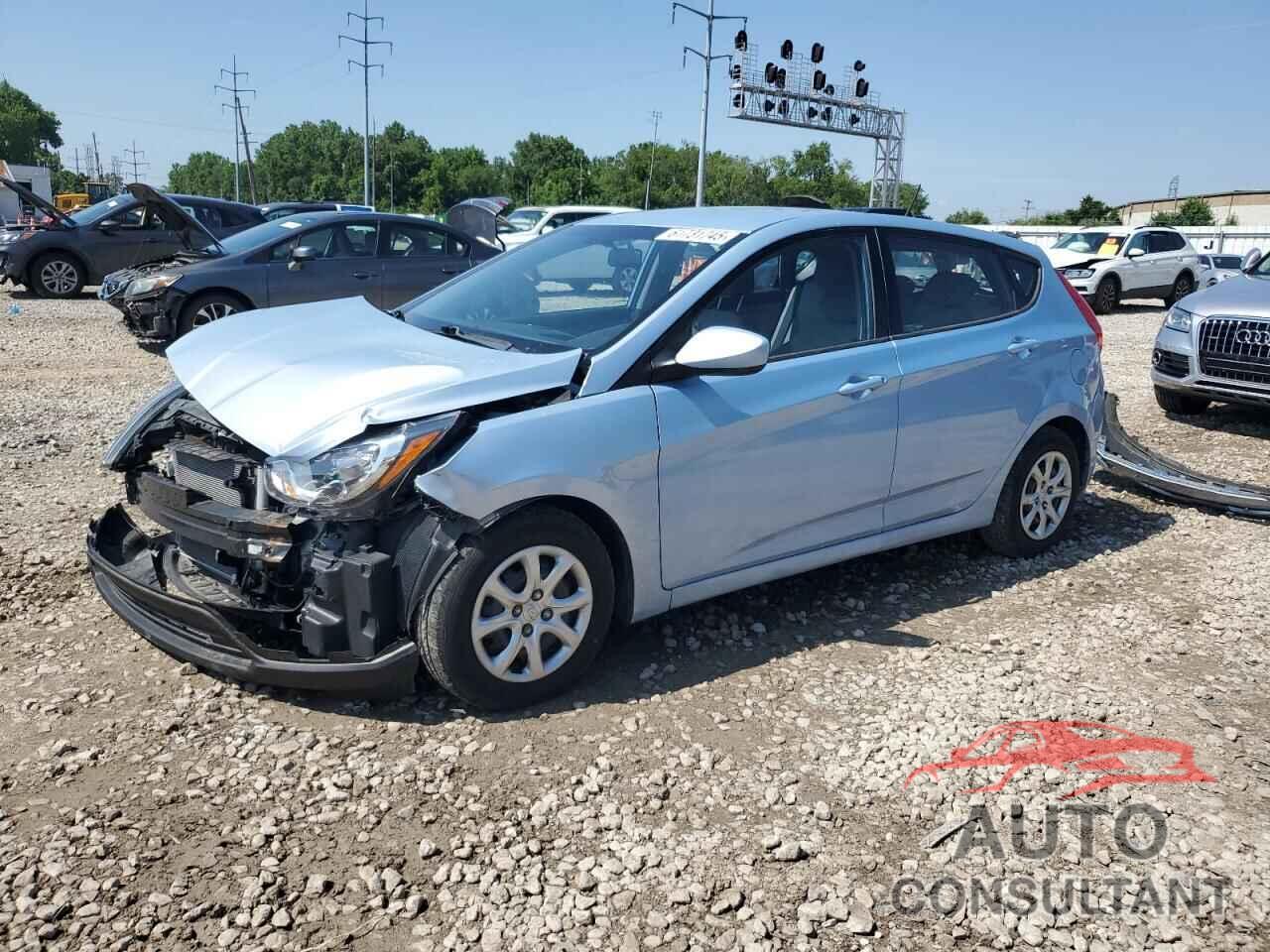 HYUNDAI ACCENT 2014 - KMHCT5AE2EU174711