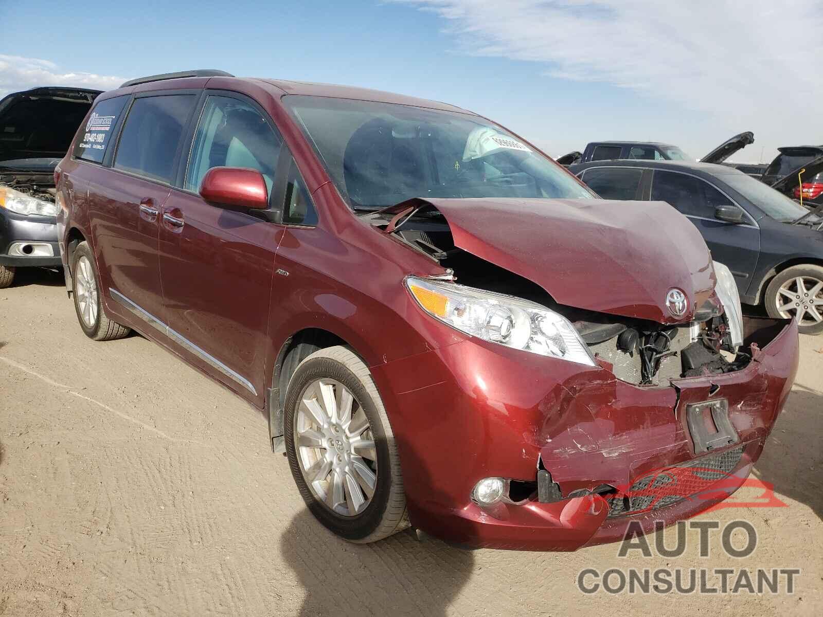 TOYOTA SIENNA 2017 - 5TDDZ3DC9HS146788