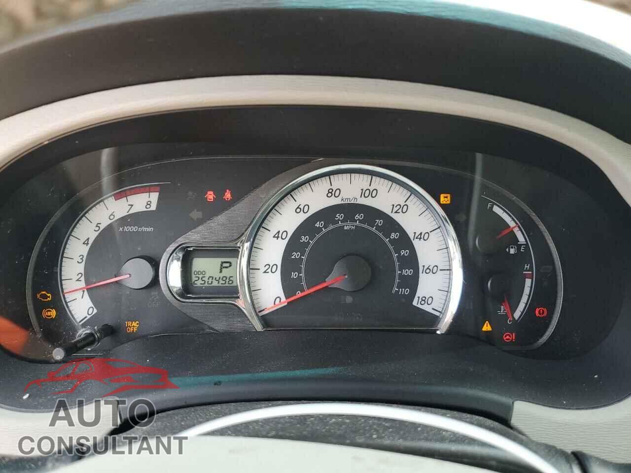 TOYOTA SIENNA 2011 - 5TDXK3DC2BS175090