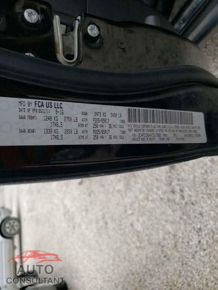 DODGE JOURNEY 2017 - 3C4PDCBG4HT517962